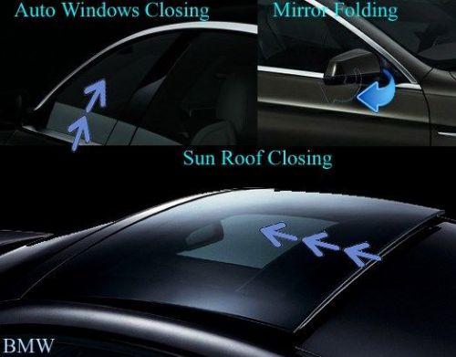 Auto windows closing, folding mirror, sun roof closing adapter for bmw series 7