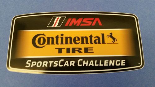 Imsa continental sports car challenge racing decal sticker drifting scca track