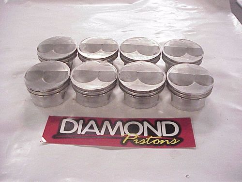 Diamond 13° forged 4.500" bore spacing pistons 4.237"-1.062-927 sb chevy la16