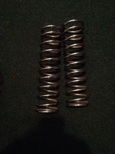 Qa1 carrera 12cs 125 chrome coilover springs 12 inch pair