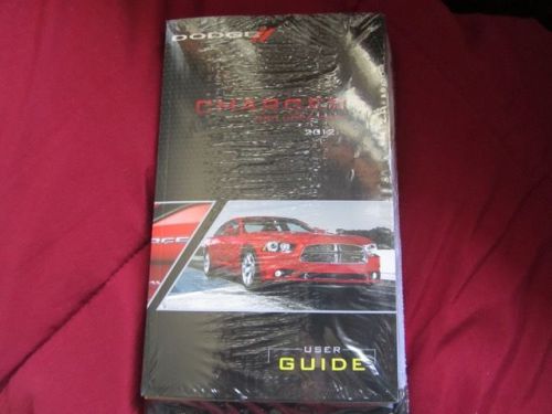 Sell 2012 Dodge Charger User Guide includes SRT8 (NEW) 1285 - 4 -S in