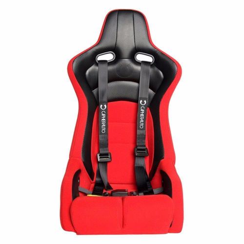 Cipher racing black 4 point 2 inches racing harness - pair