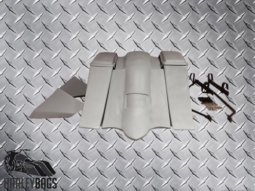 Suzuki boulevard custom bagger 6" out &amp; down saddlebags, fender, side covers