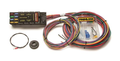 Painless wiring 50001 10 circuit race only chassis harness