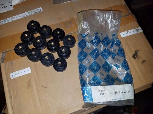 Mercedes benz nos w126 euro front license plate holder bracket retainer nut