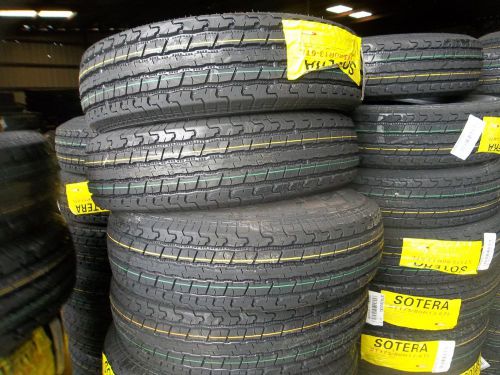 One st175/80r13 6 ply sotera 91/87l boat, utility trailer tire load range c