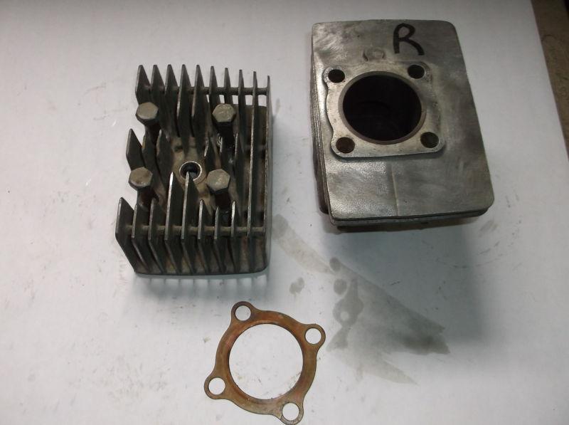 Kawasaki s3  kh400 right cylinder,head and hardware