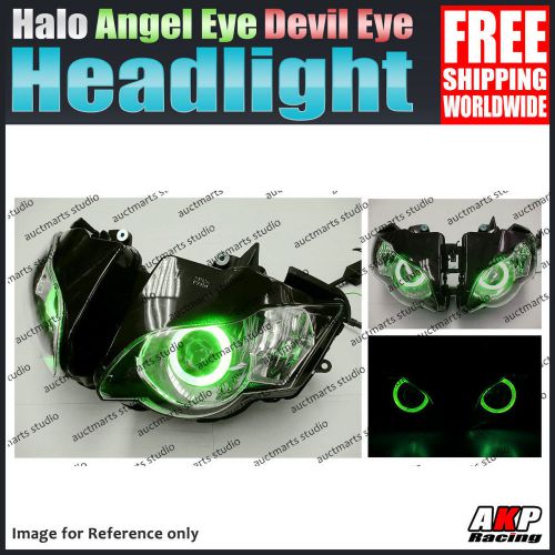 For honda cbr 1000 rr 08-11 09 10 angel devil eye hid headlight assembly gren sb