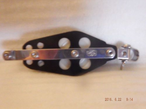 Schaefer 51 mm fiddle block w/becket t51