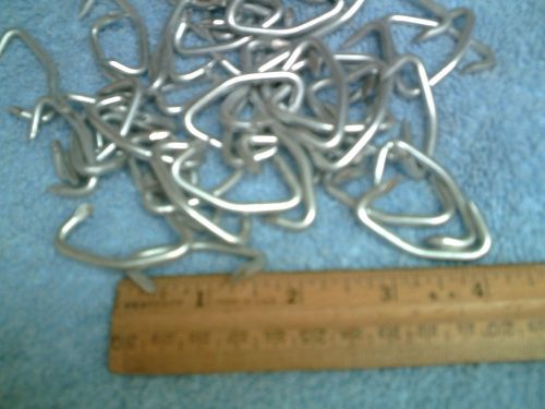 50 1 1/2" galvanized hog rings