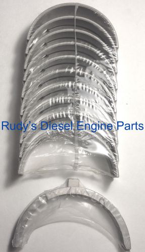 Isuzu npr nqr 92-98 3.9 4bd2 4bd2t diesel gmc w-series main bearing set-std.