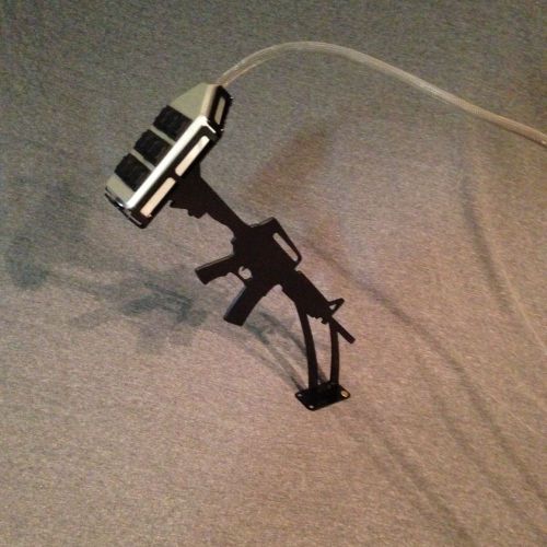 Avs switch box mount pedestal - ar15 rifle - w or w/o lock key access