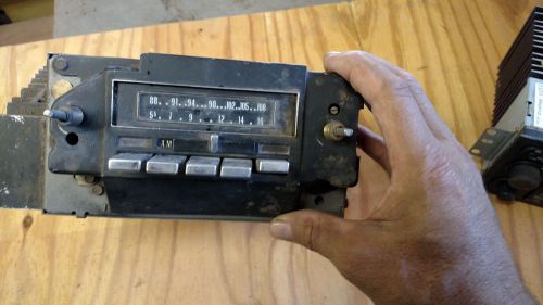 Vintage cadillac radio  delco am-fm 8 track with amp