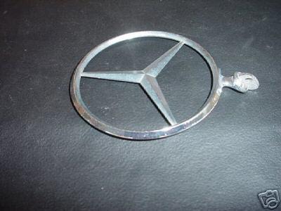 Mercedes. hood ornament