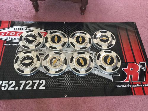 Vtg chevy truck dog dish hub caps 10 1/4&#034;