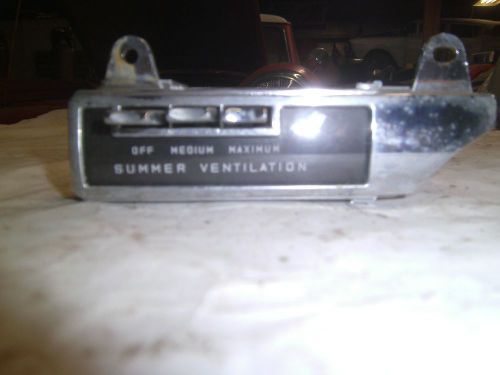 1959 oldsmobile summer ventilation unit vintage restoration hot rat rod