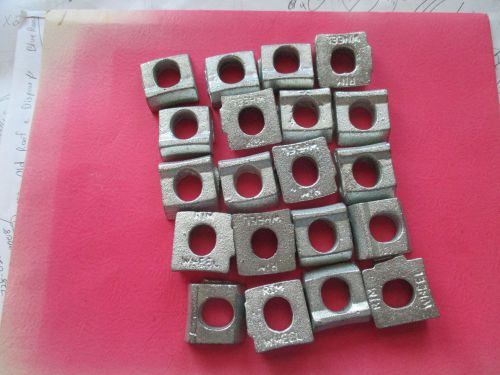 Mobile home wheel rim clamp "20 pack" wedge block lowboy construction trailer