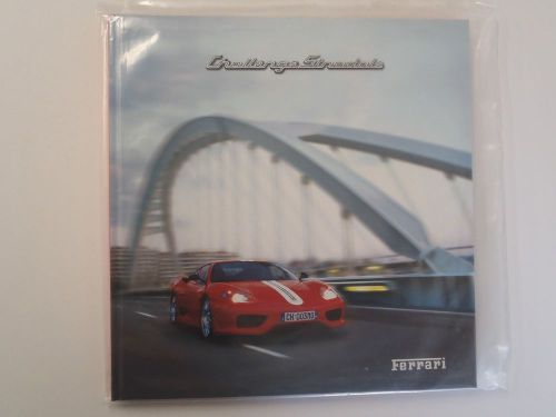 Ferrari official brochure challenge stradale still in it's original wrapper