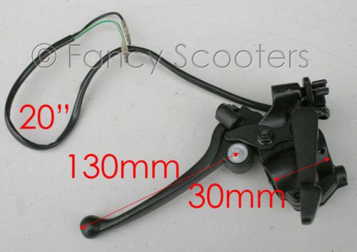 Atv front brake ( 2 wires) with throttle hosing for atv with front drum brake