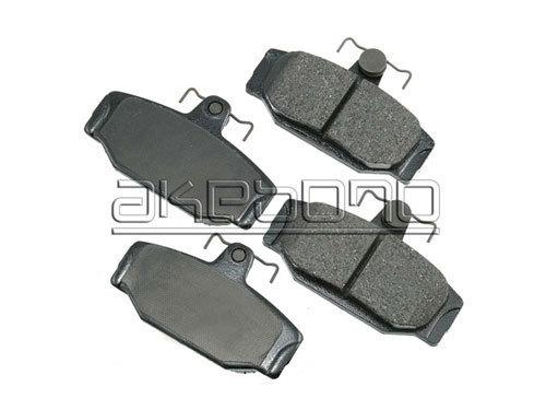 New akebono disc brake pad set - rear eur391 volvo oe 31261186