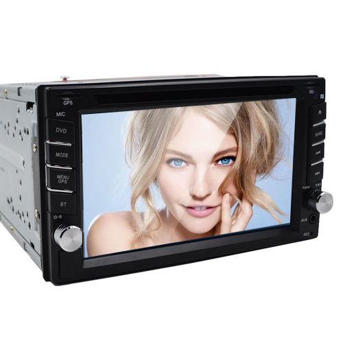 6.2&#034; 2din car stereo dvd player no gps bluetooth radio usb/sd fm mp4