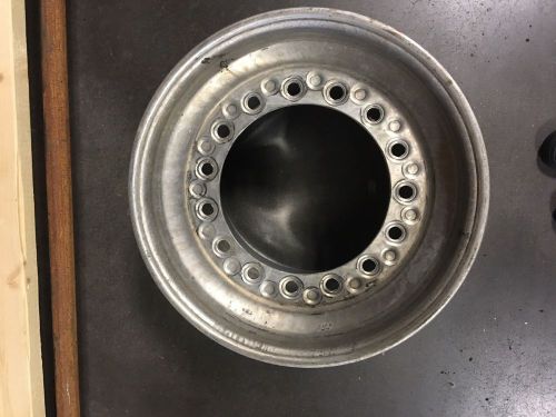 Used weld wheel 14" 3 off wide 5 late model | 3" offset coined center