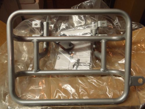 Suzuki oem silver ltz400 rear cooler rack 99950-70404-slv