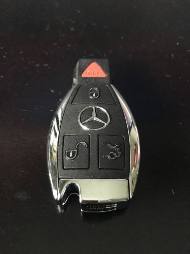 ** mercedes benz fob smart key keyless remote chrome oem entry **