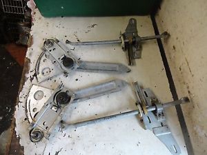 1970 buick lesabre wildcat electra 2 dr front door window tracks &amp; regulators