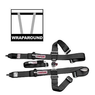 Simpson restraint system harness drage 5 way  black sfi 16.1 jult '16 29113bk