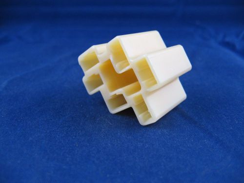 Delphi connector, 02962912, 6-way, female, 56 series, white