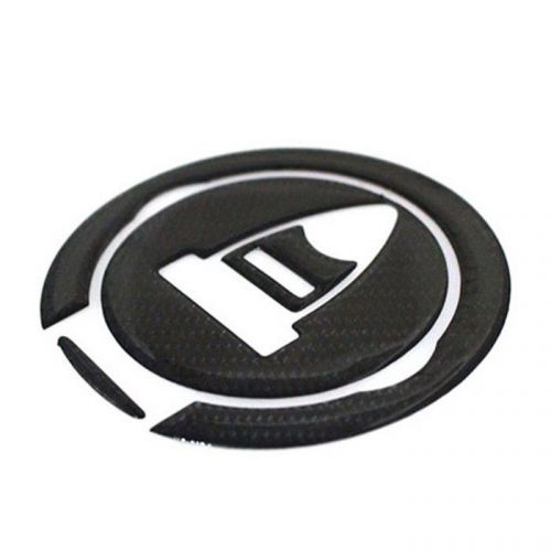 3d carbon fiber gas cap tank cover pad sticker for ducati stereetfighter 848