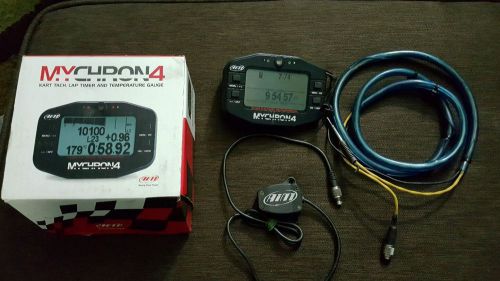 Go kart racing  mychron4  with cables