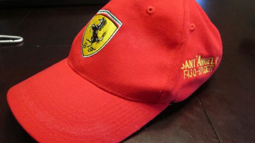 Ferrari hat cap red/yellow