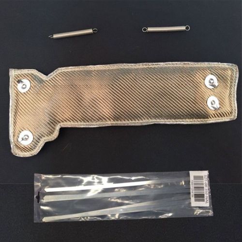 Sell Titanium Heat Shield Turbo charger Blanket Wrap Spring For Subaru