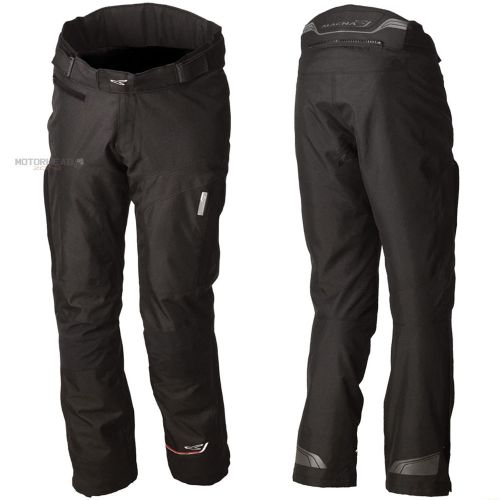 Macna motorcycle jumper pants black xlarge men ce protection waterproof