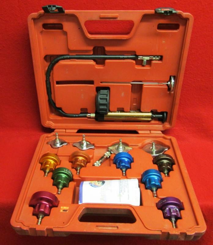 Astro pneumatic tool co. model 7858 mountain ratiator pressure test kit.
