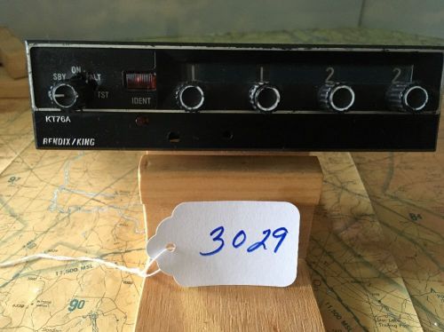 Bendix/king kt 76a atc transponder  with 8130 p/n 066-1062-00 (3029)