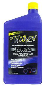 01530 royal purple 5w30 synthetic engine motor oil, 1 quart