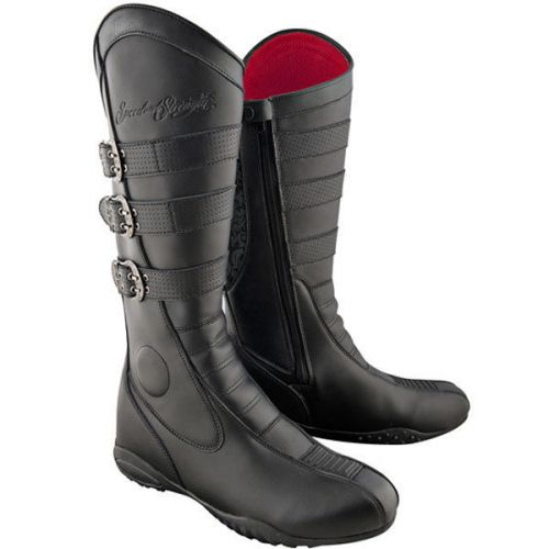 Speed &amp; strength motolisa womens boots black 6