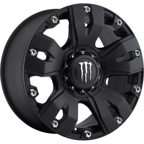 Sell 20x9 Black Monster Energy 642B 8x6.5 +0 Wheels Exo Grappler 35x12