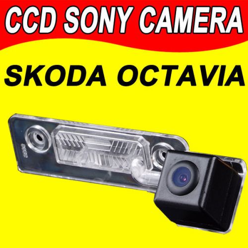 Sony ccd vw skoda octavia roomster tour fabia auto car reverse rear view camera
