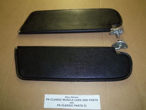 Sun visors w/ arms &amp; brackets 72 73 cuda challenger 360 barracuda mopar or 74