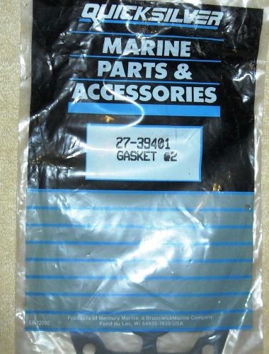 Oem mercury quicksilver  power head gasket 27-39401  or 18-0333