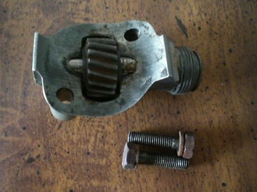 Original model a ford speedometer driven driveshaft gear and housing. 18 tooth