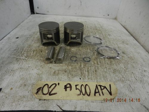 02 arctic cat zr 500 apv new top end piston ring set