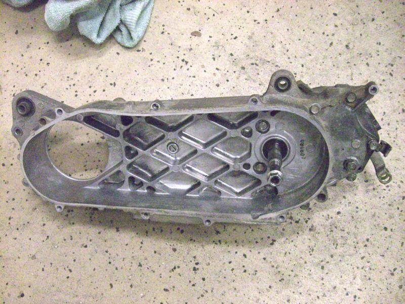 2009 honda ruckus transmission drive train rear brakes housing swing arm 1200 mi