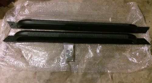 Club car nerf bar kit ##102829801 diamond plate- tax black