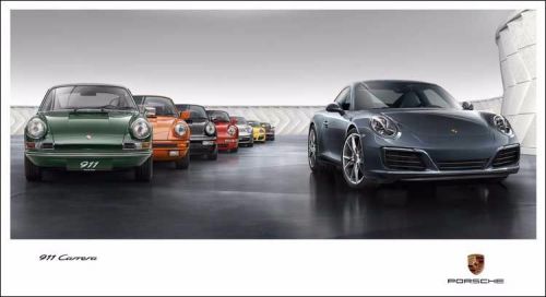 2016 porsche 911 991 ii mk2 carrera facelift evolution poster print new huge