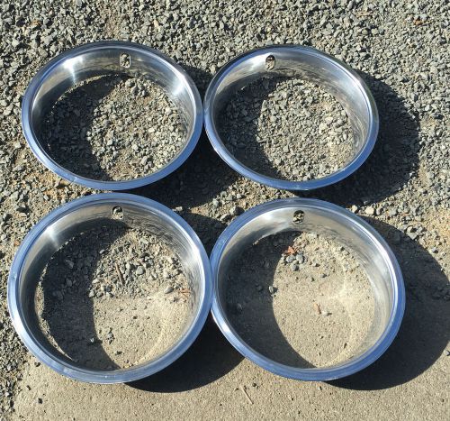 Gm 14&#034; ralley rallytrim rings wide oem 14x8 14x7 buick olds chev